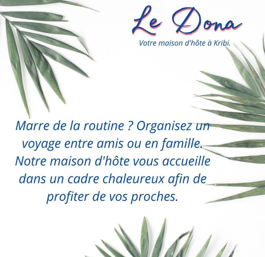 Le Dona Kribi Hotel Exterior foto